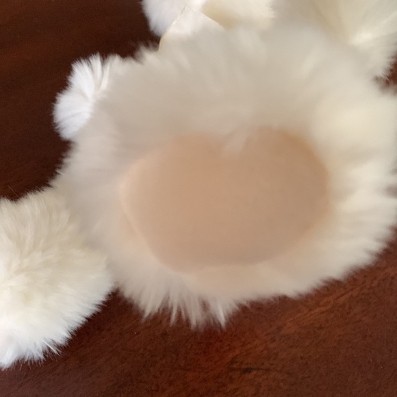 Vintage Russ Berrie Plush Stuffed Animal Easter Bunny Rabbit Bendable Ears - Picture 4 of 8